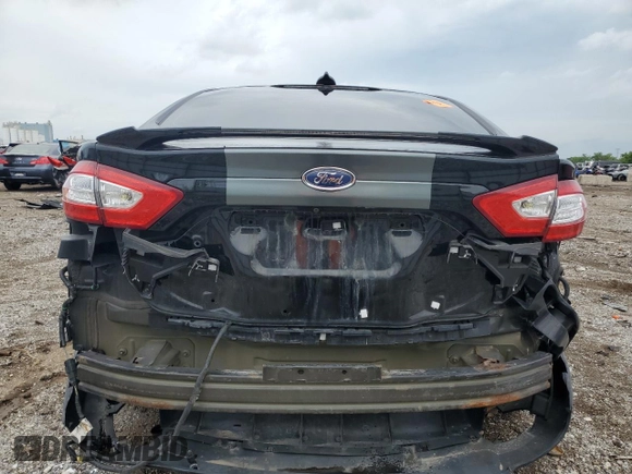 2016 Ford Fusion SE with VIN 3FA6P0T98GR163785, listed as a Copart auction lot 61542735 with 112,776 mi miles and Salvage title. Bid and sale history available at DreamBid. Image 6.