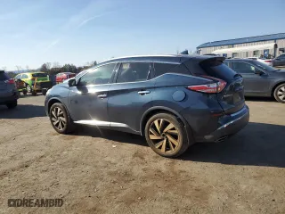 2017 Nissan Murano Platinum with VIN 5N1AZ2MH8HN171305, listed as a Copart auction lot 48837235 with 207,233 mi miles and Clean Title. Bid and sale history available at carsss.com. Image 2.
