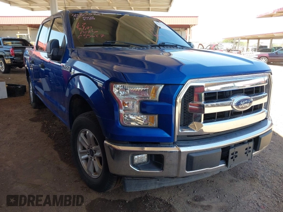 2017 Ford F-150 XL with VIN 1FTEW1CP7HKC35627, listed as a IAAI auction lot 42422310 with 172,086 mi miles and . Bid and sale history available at DreamBid. Image 1.
