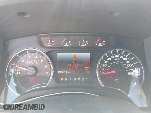 2013 Ford F-150 XL with VIN 1FTFW1ET4DFD01522, listed as a IAAI auction lot 42225859 with 110,071 mi miles and . Bid and sale history available at DreamBid. Image 7.