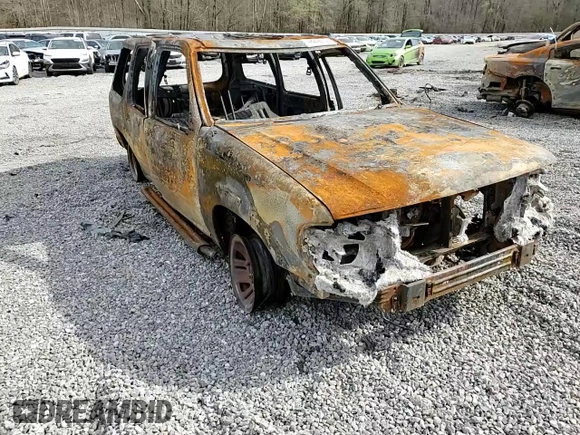 2001 Ford Explorer XLS with VIN 1FMZU72E11ZA28427, listed as a Copart auction lot 48242155 with Not provided miles and Non repairable. Bid and sale history available at DreamBid. Image 12.