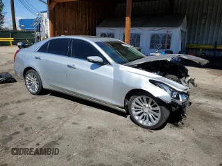 2016 Cadillac CTS Luxury Collection AWD with VIN 1G6AX5SX0G0114276, listed as a Copart auction lot 50558095 with 79,762 mi miles and Salvage Title. Bid and sale history available at DreamBid. Image 4.