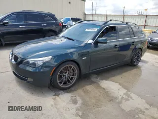 2008 BMW 5 Series 535xiT with VIN WBAPT73568CX01686, listed as a Copart auction lot 59079744 with Not provided miles and Salvage title. Bid and sale history available at DreamBid. Image 1.