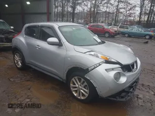 2014 Nissan Juke S with VIN JN8AF5MR6ET354169, listed as a IAAI auction lot 41533736 with 1 mi miles. Bid and sale history available at carsss.com. Image 1.