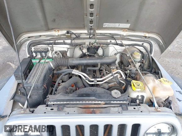 2003 Jeep Wrangler X with VIN 1J4FA39S33P363153, listed as a IAAI auction lot 41584805 with 160,676 mi miles. Bid and sale history available at carsss.com. Image 10.