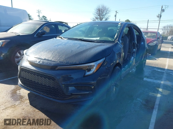 2024 Toyota Corolla SE with VIN 5YFS4MCE4RP191470, listed as a IAAI auction lot 41703349 with 15,129 mi miles and . Bid and sale history available at DreamBid. Image 17.