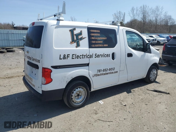 2015 Chevrolet City Express Cargo LT with VIN 3N63M0ZN5FK699219, listed as a Copart auction lot 53444175 with 56,589 mi miles and Clean Title. Bid and sale history available at DreamBid. Image 3.