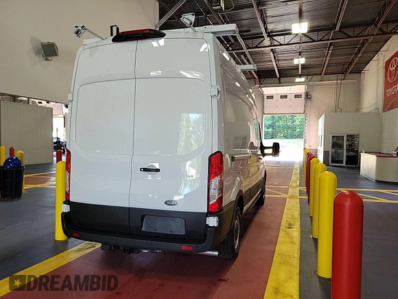 2023 Ford Transit Cargo with VIN 1FTBR1X83PKC09442, listed as a IAAI auction lot 42900649 with 4,332 mi miles and . Bid and sale history available at DreamBid. Image 18.
