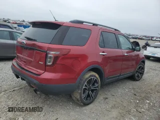 2013 Ford Explorer Sport with VIN 1FM5K8GT4DGC33144, listed as a Copart auction lot 43768165 with 163,170 mi miles and Salvage Title. Bid and sale history available at carsss.com. Image 3.