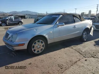 1999 Mercedes-Benz CLK with VIN WDBLK65G2XT024808, listed as a Copart auction lot 85336294 with 289,898 mi miles and Salvage Title. Bid and sale history available at carsss.com. Image 1.