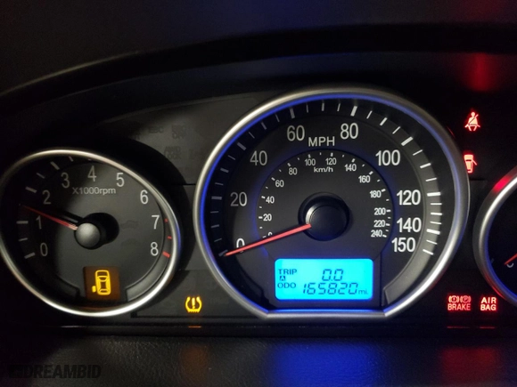 2008 Hyundai Veracruz GLS with VIN KM8NU73C68U073429, listed as a Copart auction lot 77333824 with 165,820 mi miles and Salvage Title. Bid and sale history available at carsss.com. Image 9.