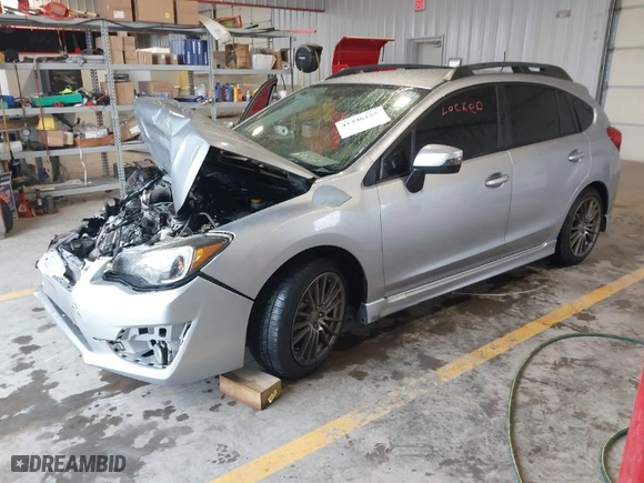 2016 Subaru Impreza Wagon 2.0i Sport Premium with VIN JF1GPAP63G8272554, listed as a IAAI auction lot 41446125 with 1 mi miles. Bid and sale history available at carsss.com. Image 2.