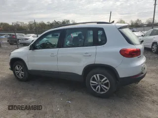 2017 Volkswagen Tiguan S with VIN WVGAV7AX5HK002381, listed as a Copart auction lot 52877045 with 86,610 mi miles and Clean Title. Bid and sale history available at DreamBid. Image 2.