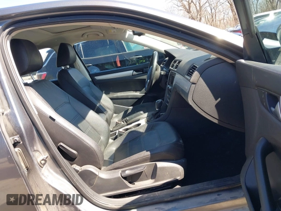 2013 Volkswagen Passat SE with VIN 1VWBN7A3XDC113600, listed as a IAAI auction lot 41826962 with 121,188 mi miles and . Bid and sale history available at DreamBid. Image 5.