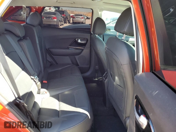 2022 Kia Niro Touring SE with VIN KNDCC3LCXN5532572, listed as a Copart auction lot 67485494 with 27,554 mi miles and Salvage Title. Bid and sale history available at carsss.com. Image 11.