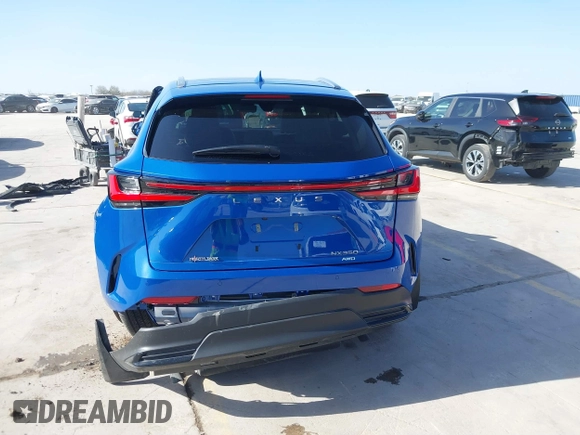 2025 Lexus NX with VIN JTJHGCEZ5S2020093, listed as a IAAI auction lot 41745830 with 6,003 mi miles. Bid and sale history available at carsss.com. Image 17.