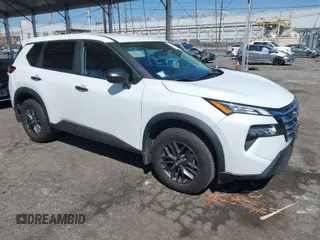 2024 Nissan Rogue S with VIN 5N1BT3AA3RC688415, listed as a IAAI auction lot 41859418 with 14,318 mi miles and . Bid and sale history available at DreamBid. Image 1.