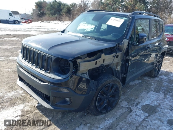 2016 Jeep Renegade Latitude with VIN ZACCJBBT8GPD00919, listed as a IAAI auction lot 41379627 with 104,791 mi miles. Bid and sale history available at carsss.com. Image 18.
