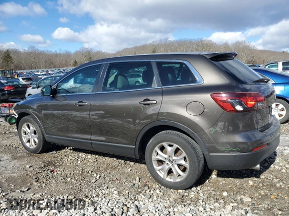 2015 Mazda CX-9 Sport z VIN JM3TB3BV6F0459311, wystawiony jako Copart lot #43434425 z przebiegiem 62 826 mil mil oraz Czysty tytuł • Clean title. Historia ofert i sprzedaży dostępna na DreamBid. Obrazek 2.