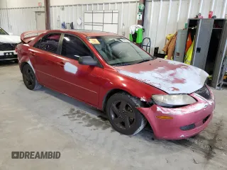 2003 Mazda 6 i with VIN 1YVFP80C235M54444, listed as a Copart auction lot 45313955 with 210,564 mi miles and Salvage Title. Bid and sale history available at DreamBid. Image 4.