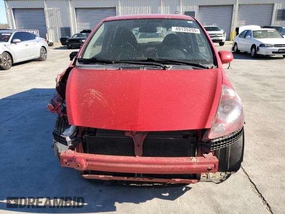 2007 Honda Fit Sport with VIN JHMGD38667S058124, listed as a Copart auction lot 49135255 with 75,686 mi miles and Salvage Title. Bid and sale history available at carsss.com. Image 5.