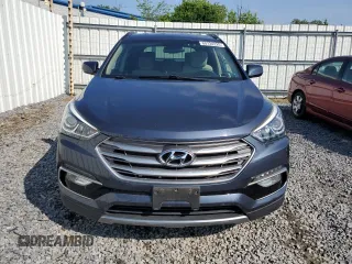 2017 Hyundai Santa Fe 2.4L with VIN 5NMZUDLB1HH005770, listed as a Copart auction lot 60734225 with 58,597 mi miles and Clean title. Bid and sale history available at DreamBid. Image 5.