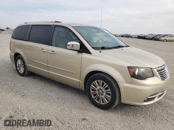 2012 Chrysler Town & Country Limited with VIN 2C4RC1GG3CR119520, listed as a Copart auction lot 49144305 with 161,026 mi miles and Salvage Title. Bid and sale history available at carsss.com. Image 4.