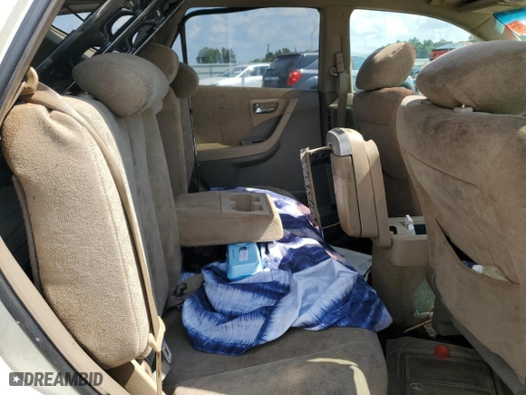 2006 Nissan Murano SE with VIN JN8AZ08W06W546844, listed as a Copart auction lot 69667134 with 0 mi miles and Salvage Title. Bid and sale history available at carsss.com. Image 11.