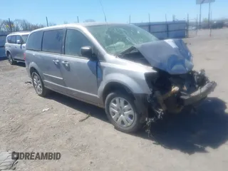 2017 Dodge Grand Caravan SE Plus z VIN 2C4RDGBG6HR866575, wystawiony jako IAAI lot #41858661 z przebiegiem Nie podano mil oraz . Historia ofert i sprzedaży dostępna na DreamBid. Obrazek 1.