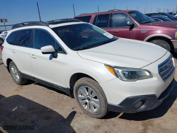 2015 Subaru Outback 2.5i Premium with VIN 4S4BSBEC3F3228126, listed as a IAAI auction lot 39820856 with 134,299 mi miles. Bid and sale history available at carsss.com. Image 1.