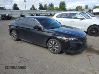 2023 Honda Civic EX с VIN 2HGFE1F7XPH303347, выставлен на аукционе Copart как лот 53894595 с пробегом 30 126 миль миль и Списание • Salvage title. История ставок и продаж доступна на DreamBid. Изображение 4.