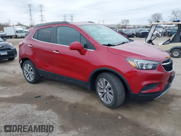 2020 Buick Encore Preferred with VIN KL4CJASB0LB022694, listed as a IAAI auction lot 41990929 with 50,807 mi miles and . Bid and sale history available at DreamBid. Image 1.