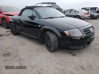 2005 Audi TT with VIN TRUTC28N551009655, listed as a Copart auction lot 75280194 with 0 mi miles and Salvage Title. Bid and sale history available at carsss.com. Image 4.