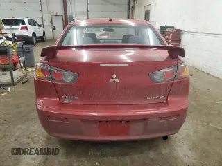 2016 Mitsubishi Lancer SE with VIN JA32V2FW5GU002619, listed as a Copart auction lot 47193795 with 91,645 mi miles and Salvage Title. Bid and sale history available at carsss.com. Image 6.