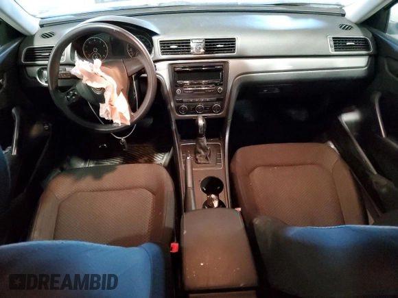 2012 Volkswagen Passat S w/Appearance with VIN 1VWAP7A30CC016829, listed as a Copart auction lot 46309985 with 156,566 mi miles and Salvage Title. Bid and sale history available at carsss.com. Image 8.