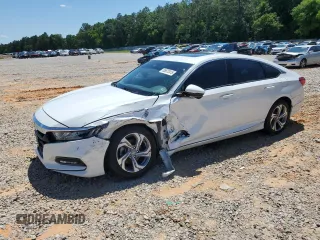 2019 Honda Accord EX-L with VIN 1HGCV1F53KA087401, listed as a Copart auction lot 55872415 with 115,100 mi miles and Salvage title. Bid and sale history available at DreamBid. Image 1.