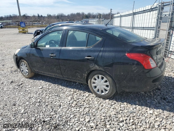 2014 Nissan Versa S Plus with VIN 3N1CN7AP3EL859809, listed as a Copart auction lot 46586515 with 0 mi miles and Non Repairable. Bid and sale history available at carsss.com. Image 2.