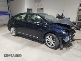 2010 Lexus HS 250h with VIN JTHBB1BA3A2005311, listed as a Copart auction lot 75595664 with 117,906 mi miles and Salvage Title. Bid and sale history available at DreamBid. Image 4.