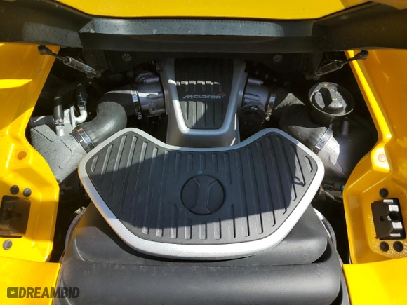 2016 McLaren 650S with VIN SBM11FAA6GW006251, listed as a Copart auction lot 70628064 with 13,452 mi miles and Salvage Title. Bid and sale history available at carsss.com. Image 12.