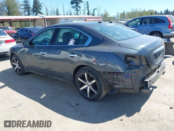2012 Nissan Maxima SV z VIN 1N4AA5AP6CC868510, wystawiony jako IAAI lot #42078370 z przebiegiem 173 124 mil mil oraz . Historia ofert i sprzedaży dostępna na DreamBid. Obrazek 3.