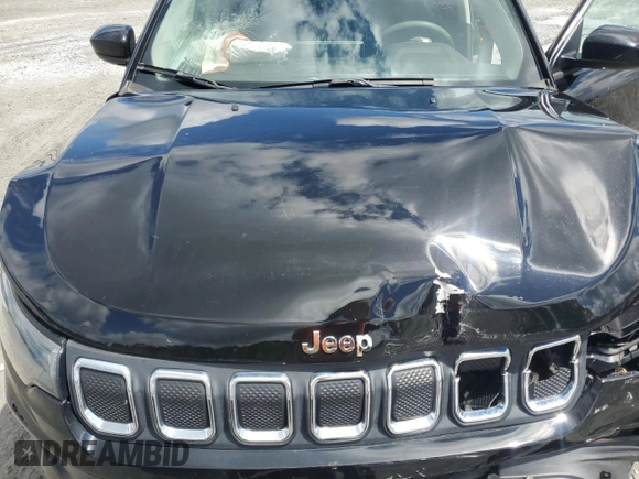 2022 Jeep Compass Latitude z VIN 3C4NJCBBXNT192492, wystawiony jako Copart lot #57164695 z przebiegiem 29 628 mil mil oraz Szkoda całkowita • Salvage title. Historia ofert i sprzedaży dostępna na DreamBid. Obrazek 12.