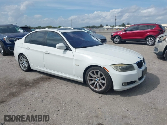 2011 BMW 3 Series 328i with VIN WBAPH5G50BNM79321, listed as a IAAI auction lot 41610507 with 83,150 mi miles and . Bid and sale history available at carsss.com. Image 1.