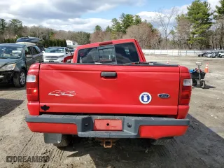 2005 Ford Ranger XLT with VIN 1FTZR45EX5PA02703, listed as a Copart auction lot 52254495 with 0 mi miles and Clean Title. Bid and sale history available at carsss.com. Image 6.