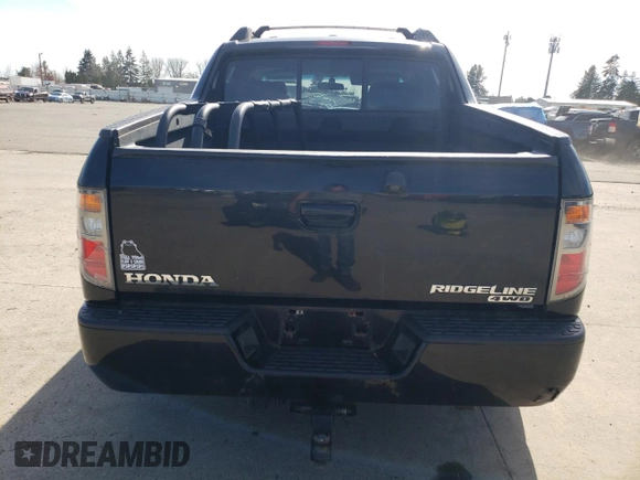 2007 Honda Ridgeline RTL w/Leather with VIN 2HJYK16537H520474, listed as a Copart auction lot 50600625 with 197,283 mi miles and Salvage Title. Bid and sale history available at carsss.com. Image 6.