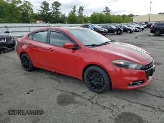 2014 Dodge Dart GT with VIN 1C3CDFEB0ED918902, listed as a Copart auction lot 58052415 with 62,167 mi miles and Salvage title. Bid and sale history available at DreamBid. Image 4.