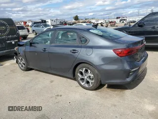 2021 Kia Forte LXS with VIN 3KPF24AD7ME334598, listed as a Copart auction lot 50231785 with 37,448 mi miles and Salvage Title. Bid and sale history available at DreamBid. Image 2.