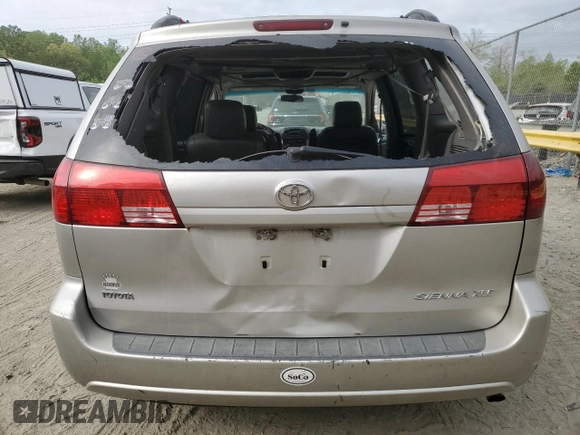 2005 Toyota Sienna XLE with VIN 5TDZA22C15S322772, listed as a Copart auction lot 54583815 with 444,581 mi miles and Clean Title. Bid and sale history available at carsss.com. Image 6.