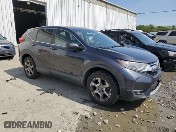 2017 Honda CR-V EX with VIN 2HKRW2H51HH616578, listed as a Copart auction lot 55358265 with 186,387 mi miles and Clean Title. Bid and sale history available at carsss.com. Image 4.