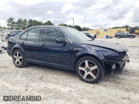 2000 Volkswagen Jetta with VIN 3VWSE29M7YM028198, listed as a Copart auction lot 73648504 with 265,184 mi miles and Salvage title. Bid and sale history available at DreamBid. Image 4.