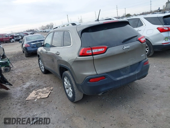 2016 Jeep Cherokee Latitude with VIN 1C4PJLCS4GW347218, listed as a IAAI auction lot 41651285 with 95,169 mi miles. Bid and sale history available at carsss.com. Image 3.